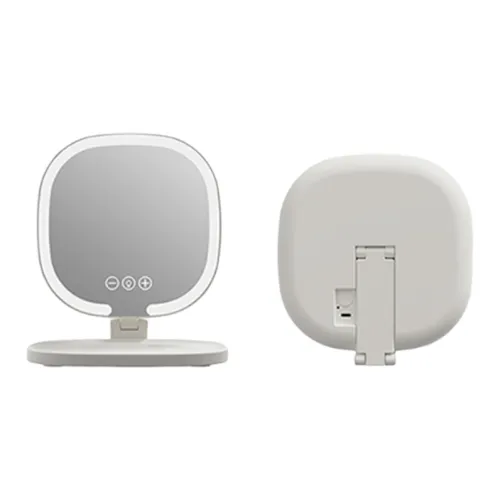 HOUYA LED Зеркало для макияжа с светом для спальни портативное карманное зеркало с встроенным светом портативное зеркальце