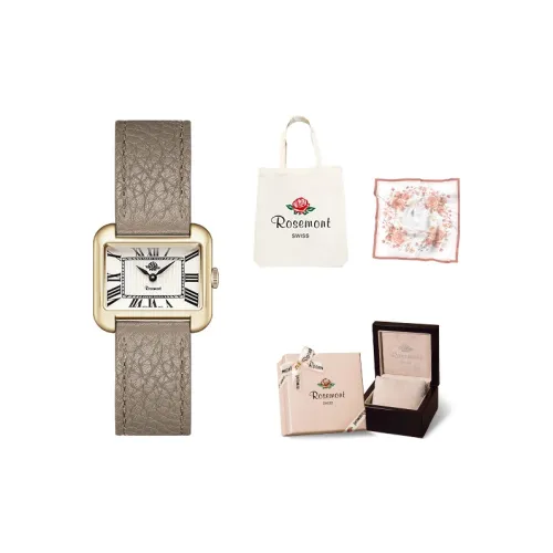 Rosemont Кварцевый механизм Женские часы Watch Белый циферблат