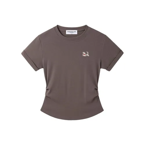 CHOCOOLATE Коричневый Женские T-рубашки