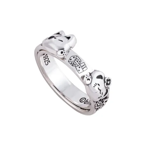 ingyunshi Небесное благословение Се Лянь Город цветов Цветочный дизайн Lament Калейдоскоп Комбинация Кольцо Аниме мерч