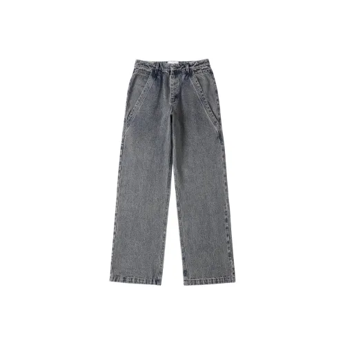 YJ1NGZYZJ Серый Женские Джинсы