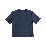 Вафельная вязка Yian, синий