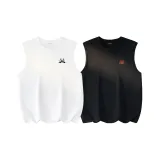 White (N Pappa Fat Friend Логотип на груди) + Black (N Pappa Коричневый Логотип на груди)