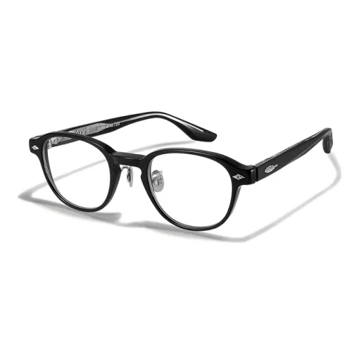 APRIL Пластиковая оправа Чистый титан Квадрат OPTICAL Очки Унисекс