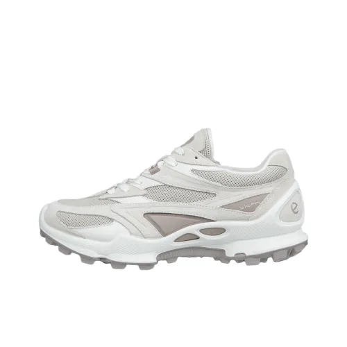 Ecco Biom C Trail Устойчивый к истиранию Низкий Топ Повседневная обувь Женская Белый Серый