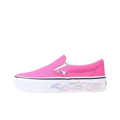 Vans CLASSIC Slip-On Скейтборд Кроссовки Мужские Розовые