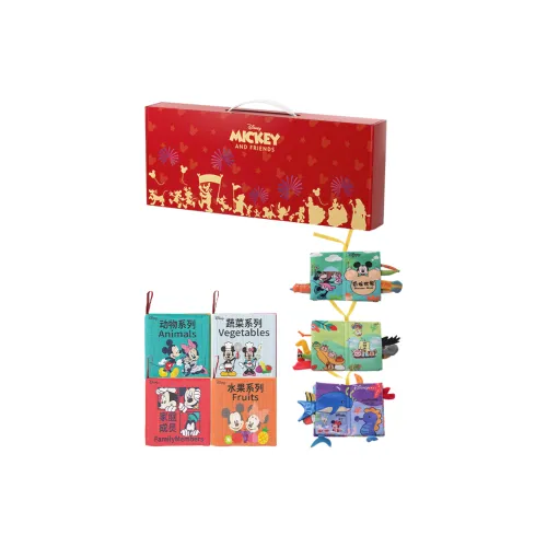 Disney Малыш Игрушка Малыш Ткань Книга Малыш Зубная Книга Baby Soothing Toy Полнолуние Малыш Коробка Развивающие Игрушки