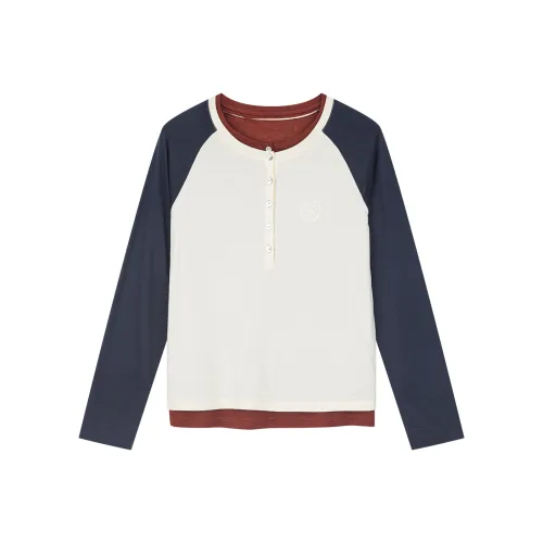 UOOYAA Бежевый Женские T-рубашки