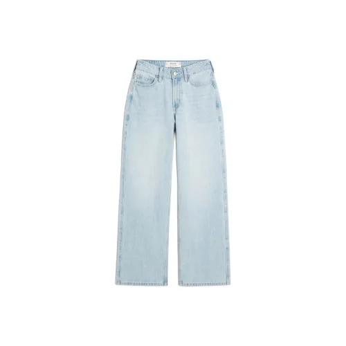 Hollister Blue Women's Jeans Hollister Синий Женские Джинсы