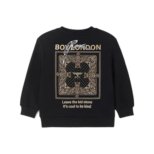 BOY JUNIOR Черный Kids Свитшоты