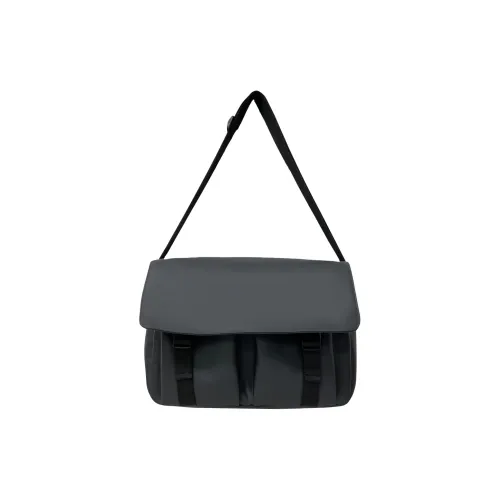 BAODIDAISHU Кожа Мембрана Высокое Качество Сумка через плечо Стандартная Унисекс Серый Черный Зеленый