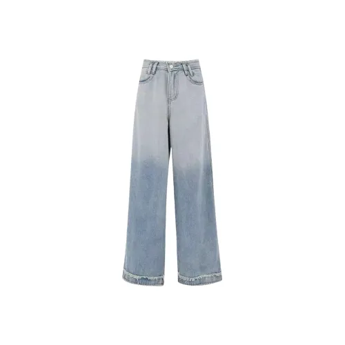 JOPPTI Blue Women's Jeans JOPPTI Синий Женские Джинсы