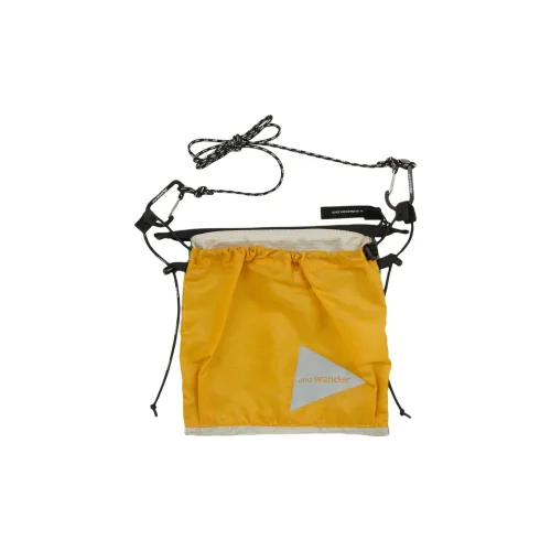 And Wander Туристические сумки Orange & Green Unisex