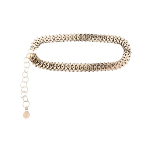 Paco Rabanne Кожаные ремни Женские Желтые