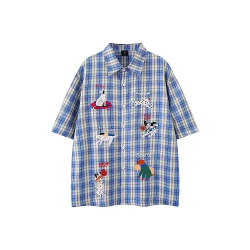 SOCKKEY Синий Унисекс Рубашки