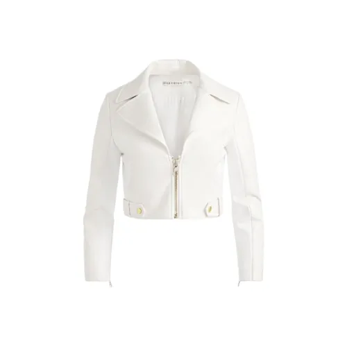 ALICE+OLIVIA YARDLEY Веганская кожа Куртка Женская