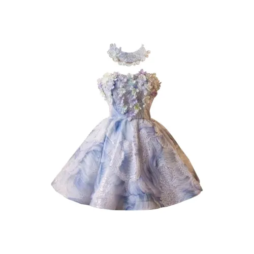 LSVE Синий Женские Вечерние Платья