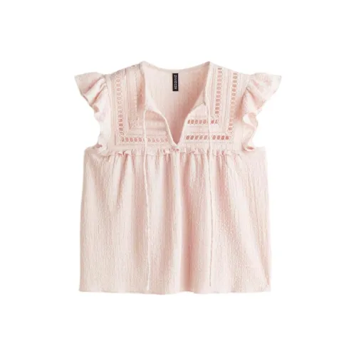 H M Светло-розовые Женские Рубашки