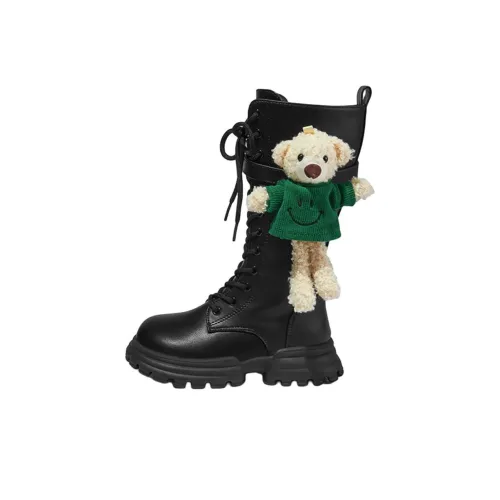 Snoffy Детские кожаные сапоги High Top Kids