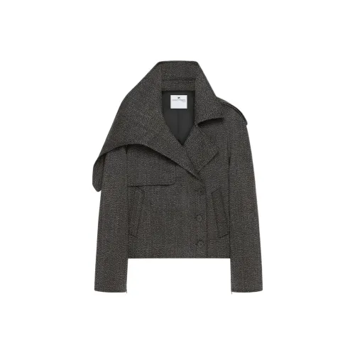 COURREGES Черное Унисекс Пальто