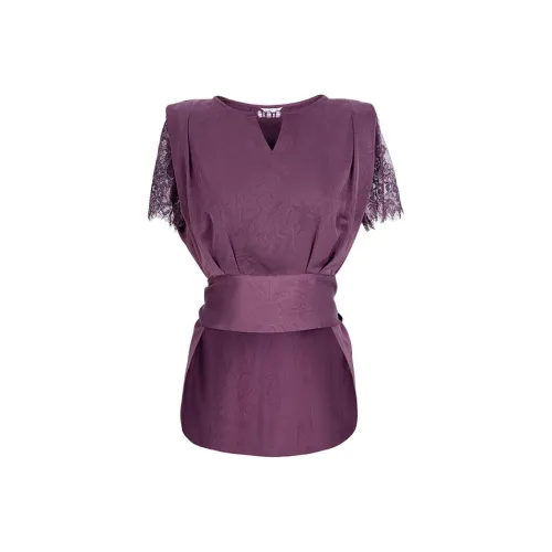 Tang Xi Фиолетовые Женские Рубашки