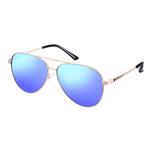 Disney Металл Круглые Солнцезащитные очки Детские Золотые