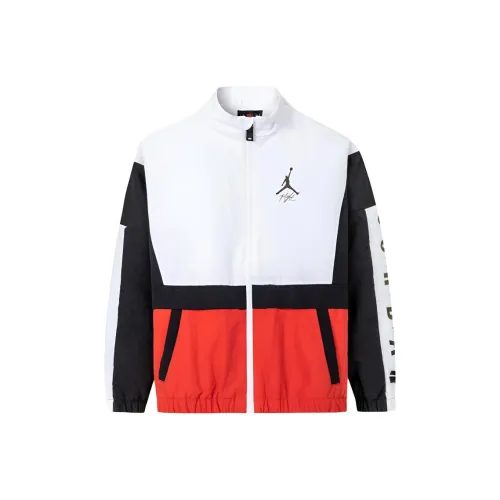 Джордан Куртки Пальто Spicy Перечно-красный Подростки