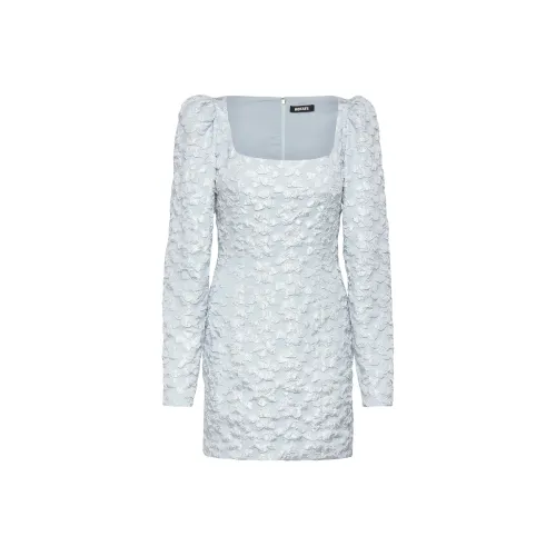 Rotate Длинное Платье с Длинными Рукавами Женское