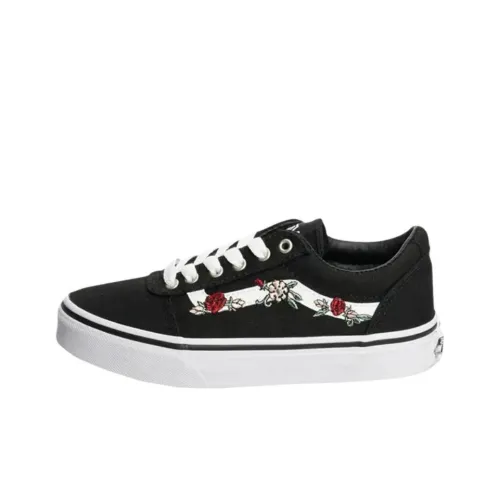 Vans Ward Low Топ Детские Скейтбординги Черный Подростки
