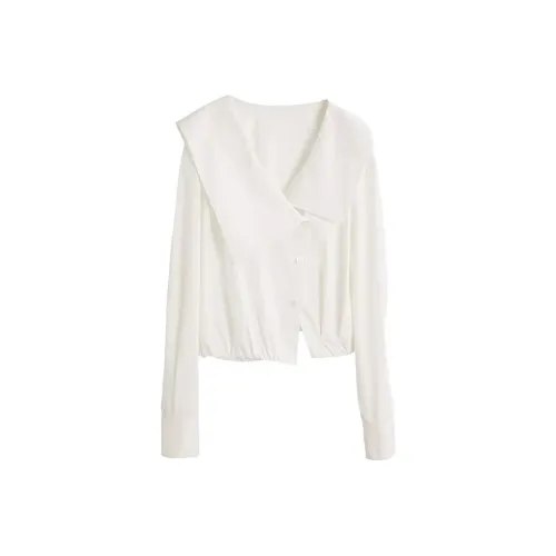 SYEEE WITH U Белый Женские Рубашки