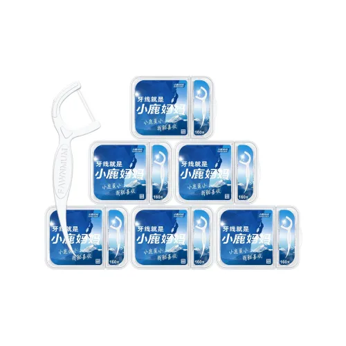 FAWNMUM Зубная нить Сверхтонкая Family Пачка Портативная Чистка Зубная нить PICKS Одноразовая Домашняя Зубная нить Sticks
