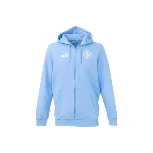 PUMA Светло-синие Мужские Куртки