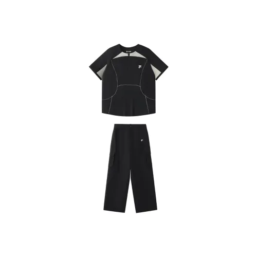 FILA FUSION URBAN TECH Одежда Комплекты Глубокий Черный Женские Повседневные Костюмы