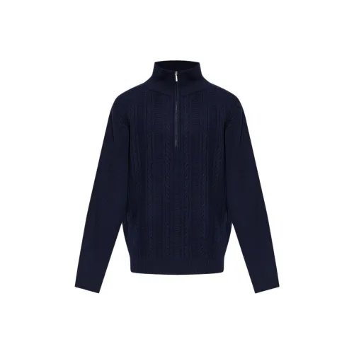 A.P.C Темно-синие мужские свитеры