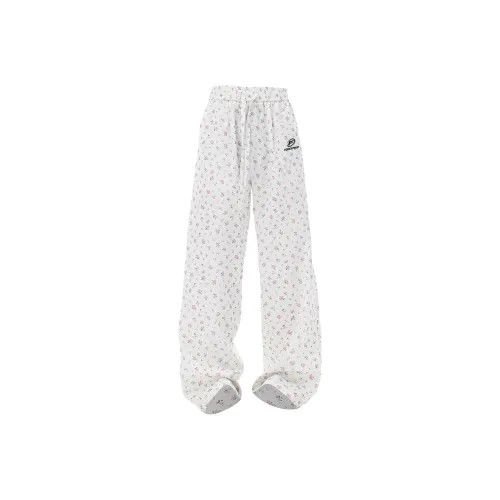 FORCEPULR Белый Унисекс Повседневные Штаны