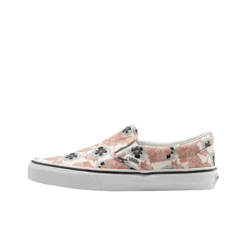 Vans CLASSIC Slip-On Скейтборд Кроссовки Unisex Light Pink