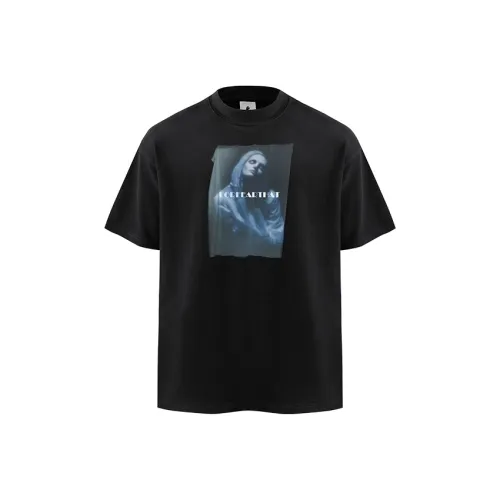 FOR FEAR THAT Черный Унисекс Футболки