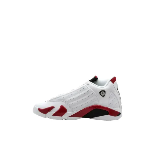 Jordan Air Jordan 14 High Топ Детские Баскетбольные Кроссовки Белые Подростки