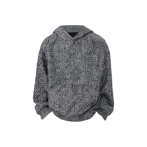 Qnxeey Черный Унисекс Свитшоты