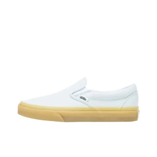 Vans CLASSIC Slip-On Скейтборд Кроссовки Unisex Light Blue