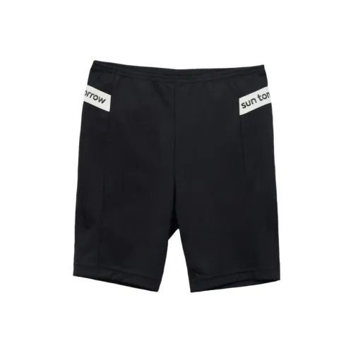 SUNTOMORROW Леггинсы 2025 Лето Подростки Черный