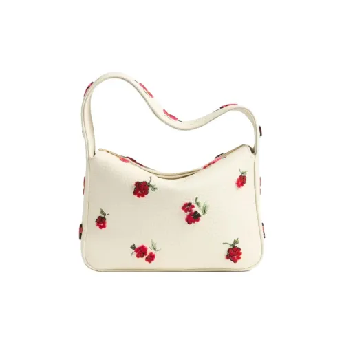 KHAITE Телячья кожа Сумка через плечо Женская Айвори