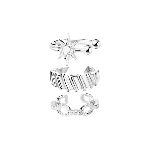 SHEEHHYY Сплав Нижняя заколка On Серьги Унисекс