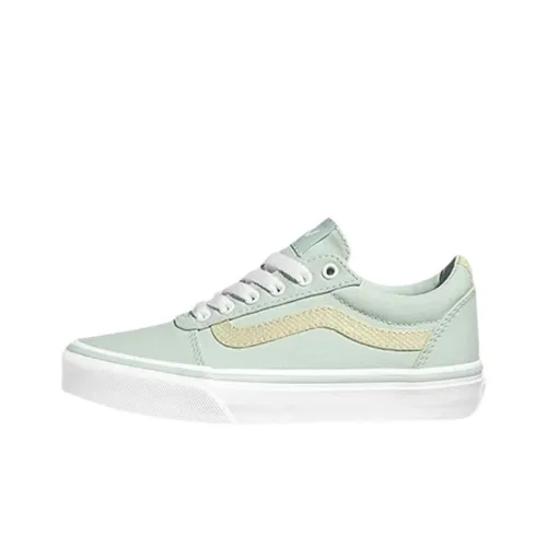 Vans Ward Low Топ Детские Скейтбординги Зеленый Подростки