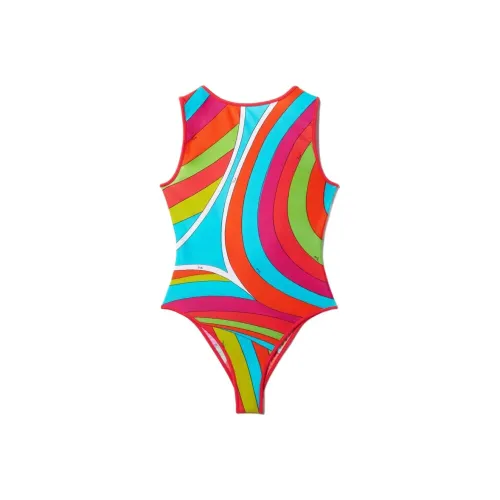 EMILIO PUCCI Многоцветные Женские Купальники One Piece