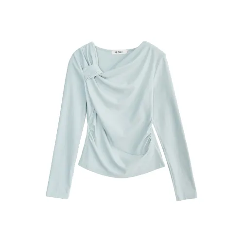 MIZIQI Длинный рукав Т-рубашка Женская