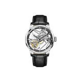 Нержавеющая сталь, белый циферблат