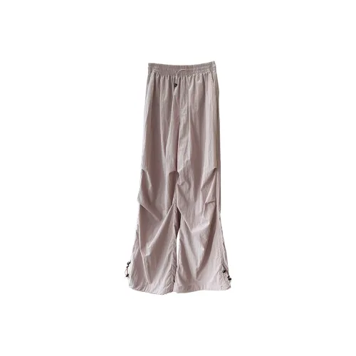 MIIOW Pink Women's Casual Pants MIIOW Розовые Женские Повседневные Брюки