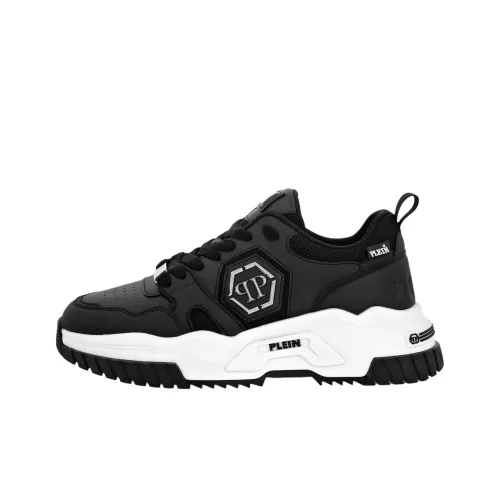 PHILIPP PLEIN Hexagon Low Топ Повседневная обувь Унисекс Черный