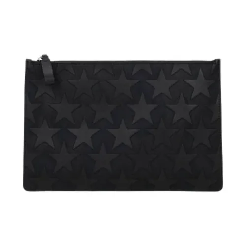 Valentino Garavani Кожа и Ткань Клатч Маленький Мужской Черный